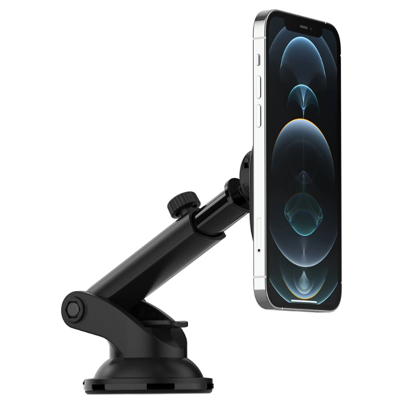 adjustable mount,strong magnetic alignment,holds phone