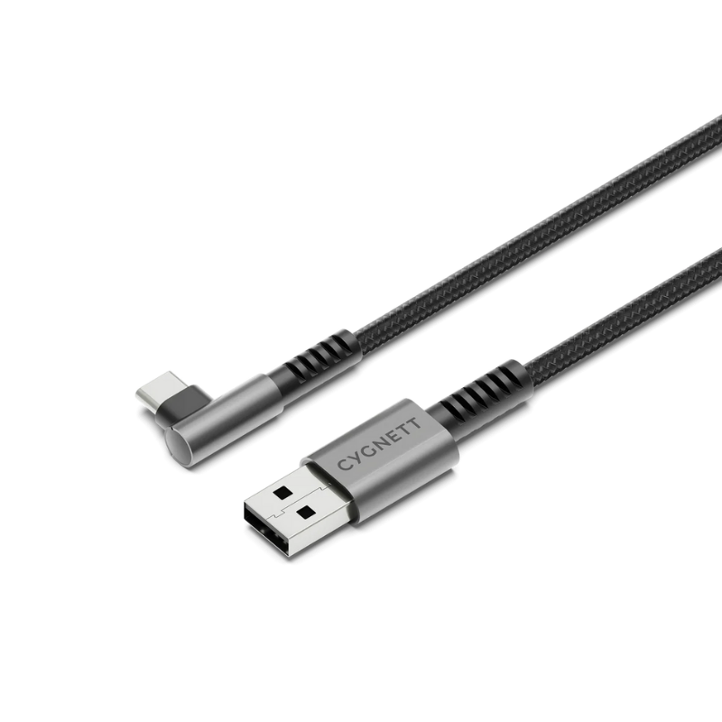 right angle usb c to usb a cable 1m